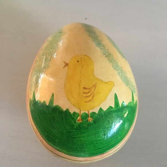 Vintage painted nesting easter eggs - Picture 1 of 8